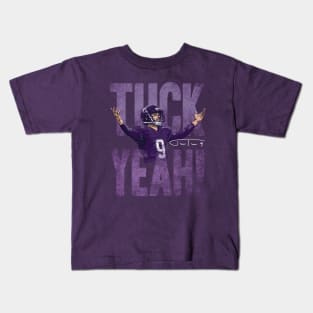 Justin Tucker Baltimore Tuck Yeah Bold Kids T-Shirt